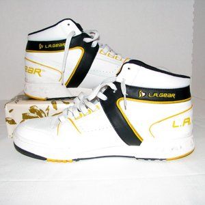 White LA Gear Athletic Shoes